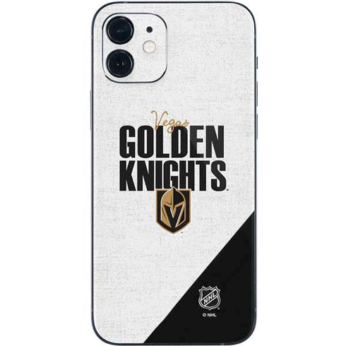 NHL Vegas Golden Knights Script iPhone 12 Mini Skin