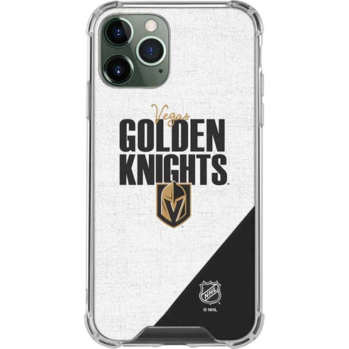 NHL Vegas Golden Knights Script iPhone 12 Pro Clear Case