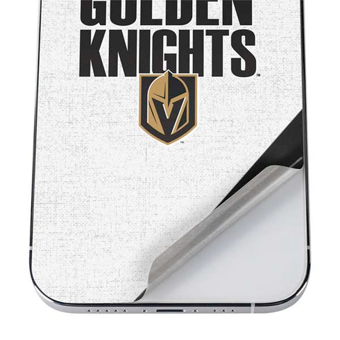 NHL Vegas Golden Knights Script iPhone 12 Pro Skin
