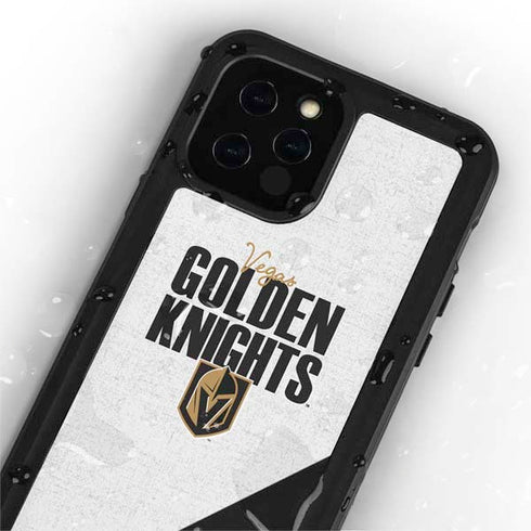 NHL Vegas Golden Knights Script iPhone 12 Pro Waterproof Case