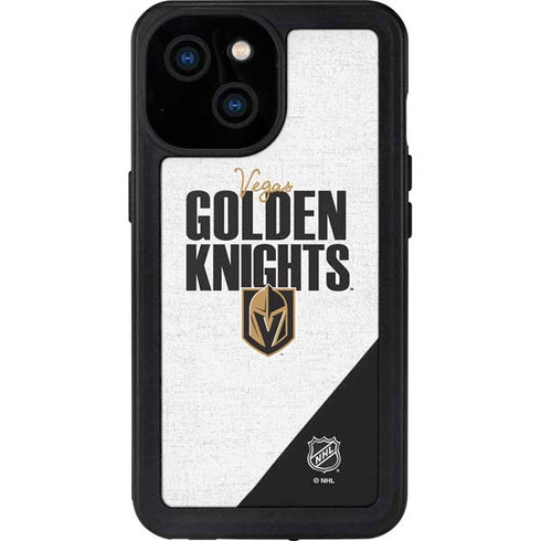 NHL Vegas Golden Knights Script iPhone 13 Mini Waterproof Case