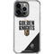 NHL Vegas Golden Knights Script iPhone 13 Pro Clear Case