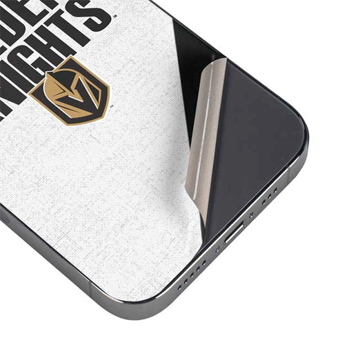 NHL Vegas Golden Knights Script iPhone 13 Pro Max Skin