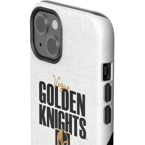 NHL Vegas Golden Knights Script iPhone 15 Plus Impact Case