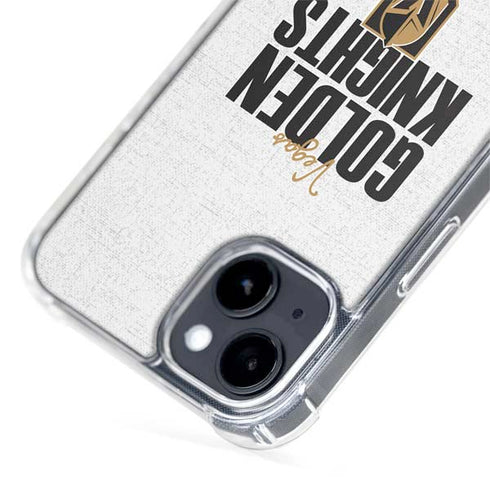 NHL Vegas Golden Knights Script iPhone 15 Plus MagSafe Case