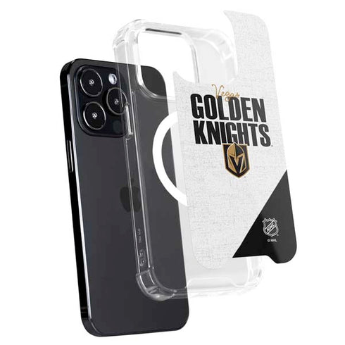 NHL Vegas Golden Knights Script iPhone 15 Pro MagSafe Case