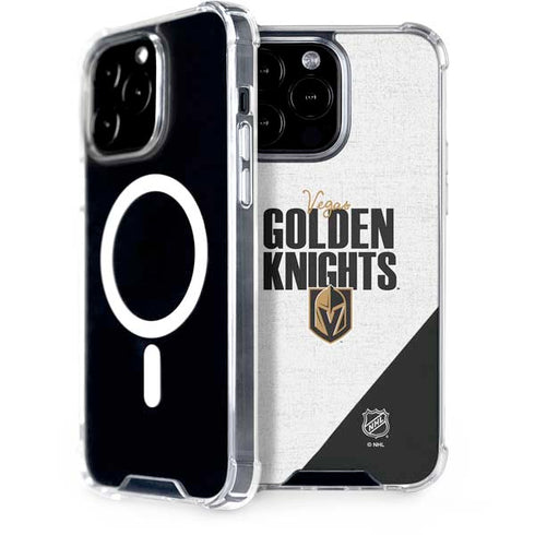 NHL Vegas Golden Knights Script iPhone 15 Pro Max MagSafe Case