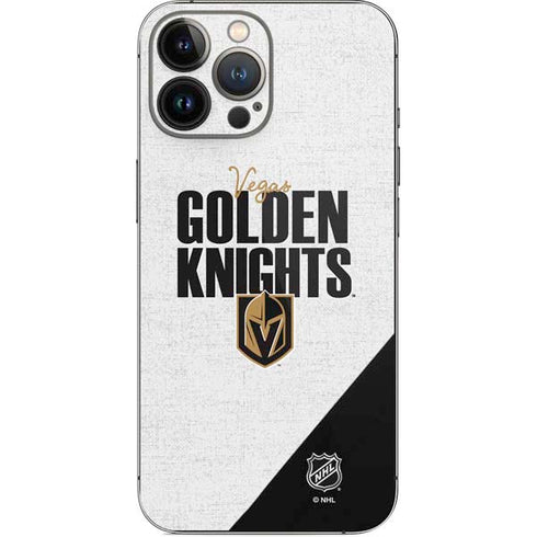 NHL Vegas Golden Knights Script iPhone 14 Pro Max Skin