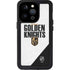 NHL Vegas Golden Knights Script iPhone 14 Pro Waterproof Case