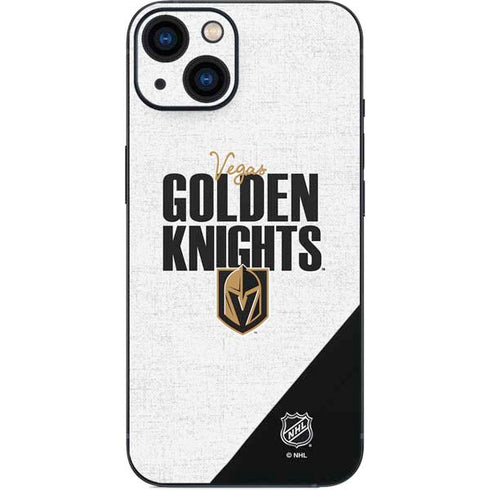 NHL Vegas Golden Knights Script iPhone 14 Skin
