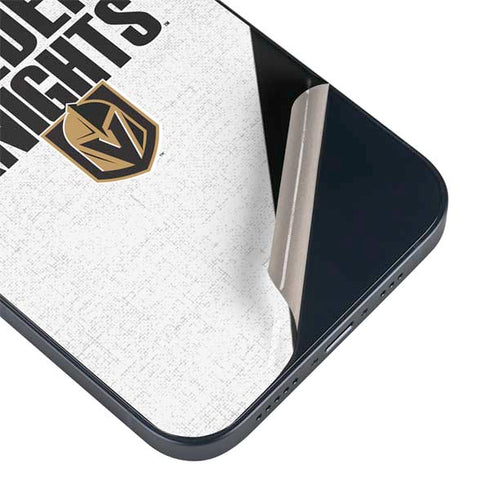 NHL Vegas Golden Knights Script iPhone 14 Skin