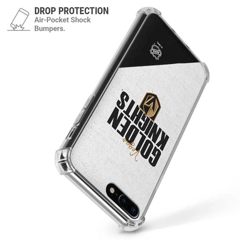 NHL Vegas Golden Knights Script iPhone 7/8 Plus Clear Case