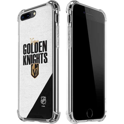 NHL Vegas Golden Knights Script iPhone 7/8 Plus Clear Case