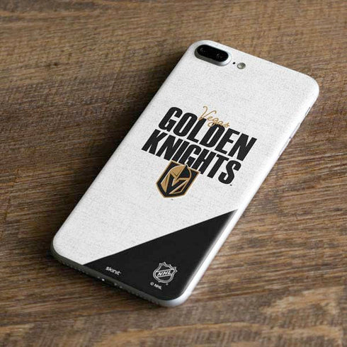 NHL Vegas Golden Knights Script iPhone 8 Plus Skin