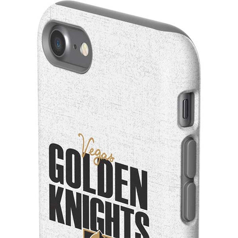 NHL Vegas Golden Knights Script iPhone SE (2nd & 3rd Gen) Pro Case