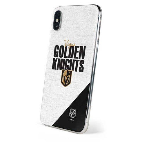 NHL Vegas Golden Knights Script iPhone XS Max Skin