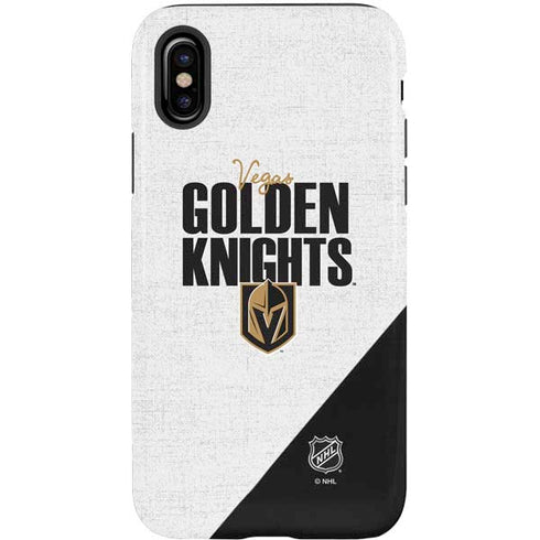 NHL Vegas Golden Knights Script iPhone XS Pro Case