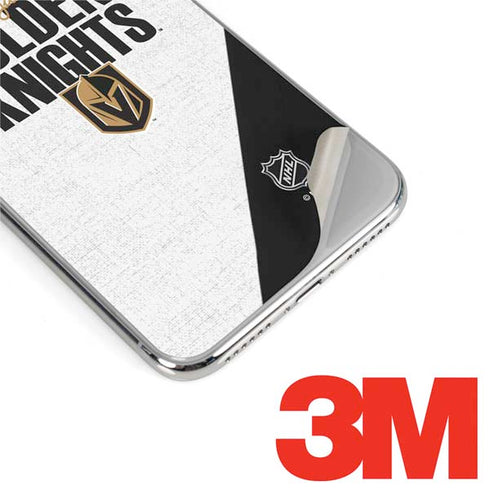 NHL Vegas Golden Knights Script iPhone XS Skin
