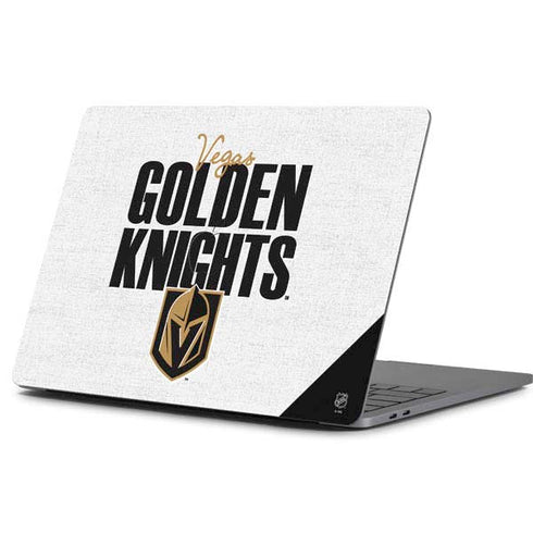 NHL Vegas Golden Knights Script Apple MacBook Pro 13-inch Skin