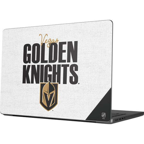 NHL Vegas Golden Knights Script MacBook Pro 14in (2021-24) Skin