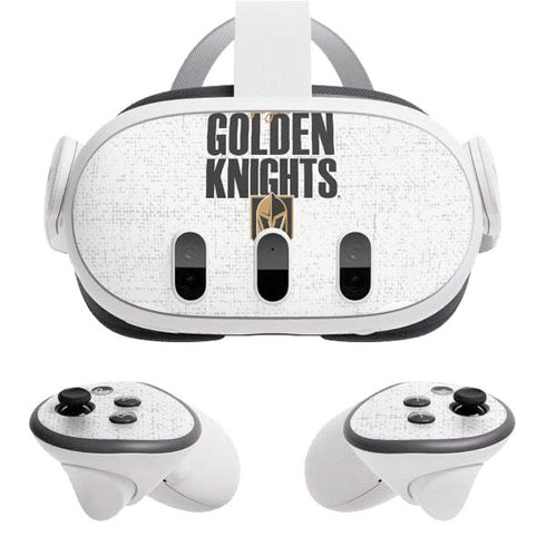 NHL Vegas Golden Knights Script Meta Quest 3 Skin