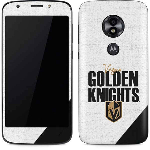NHL Vegas Golden Knights Script Moto E5 Play Skin