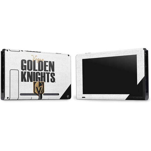 NHL Vegas Golden Knights Script Nintendo Switch Bundle Skin