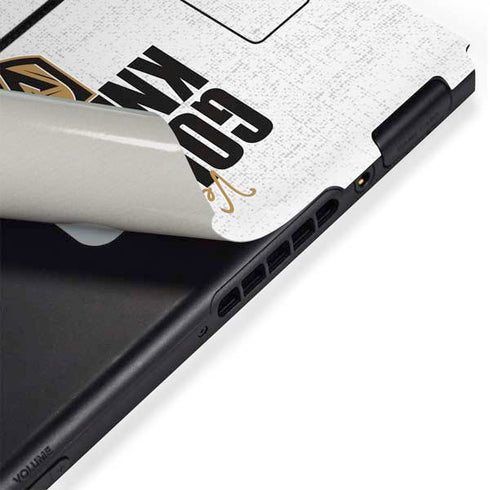 NHL Vegas Golden Knights Script Nintendo Switch Bundle Skin
