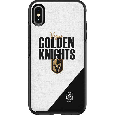 NHL Vegas Golden Knights Script Otterbox Symmetry iPhone Skin