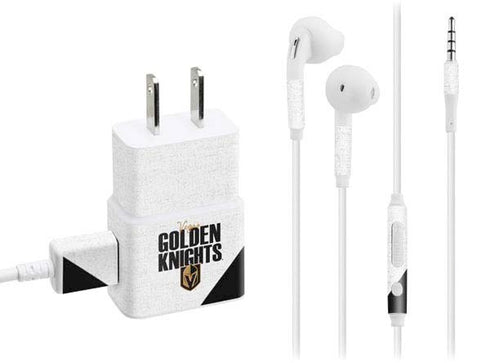 NHL Vegas Golden Knights Script Phone Charger Skin