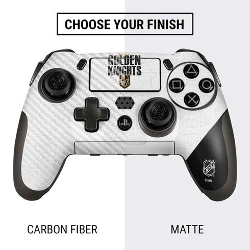 NHL Vegas Golden Knights Script PlayStation Scuf Vantage 2 Controller Skin