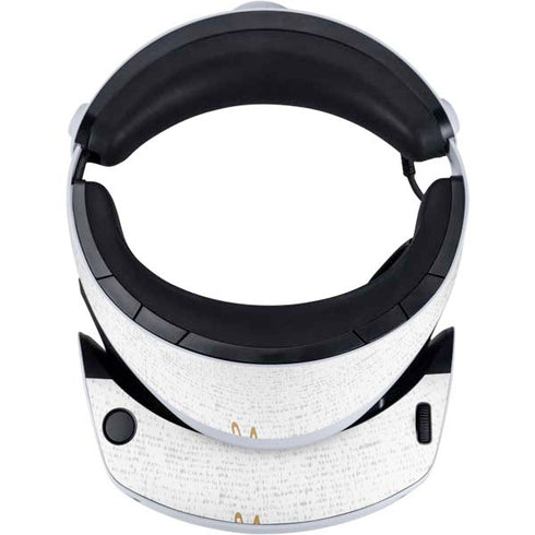 NHL Vegas Golden Knights Script PlayStation VR2 Skin