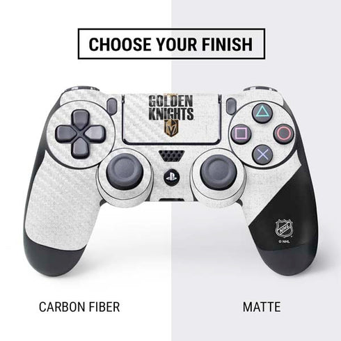 NHL Vegas Golden Knights Script PS4 Controller Skin