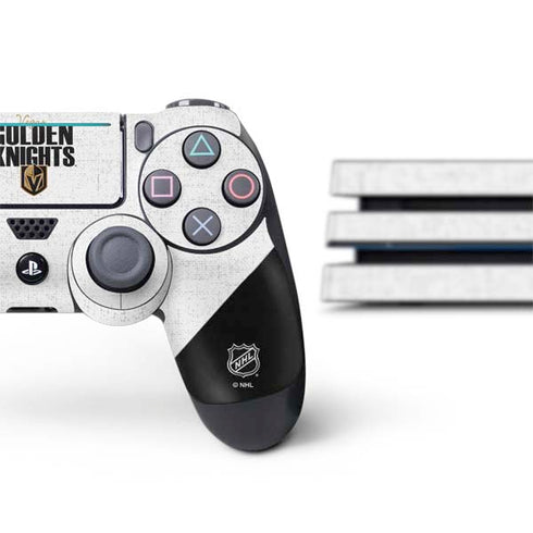 NHL Vegas Golden Knights Script PS4 Pro Bundle Skin