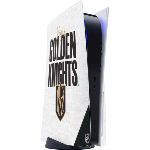 NHL Vegas Golden Knights Script PS5 Console Skin