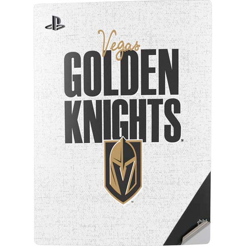 NHL Vegas Golden Knights Script PS5 Digital Edition Console Skin
