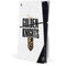 NHL Vegas Golden Knights Script PS5 Slim Disk Console Skin