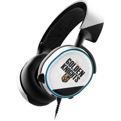 NHL Vegas Golden Knights Script SteelSeries Arctis 3 Skin
