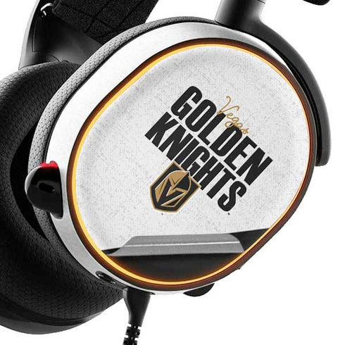 NHL Vegas Golden Knights Script SteelSeries Arctis 3 Skin