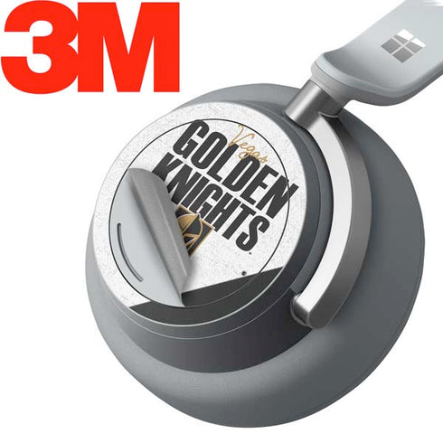 NHL Vegas Golden Knights Script Surface Headphones Skin