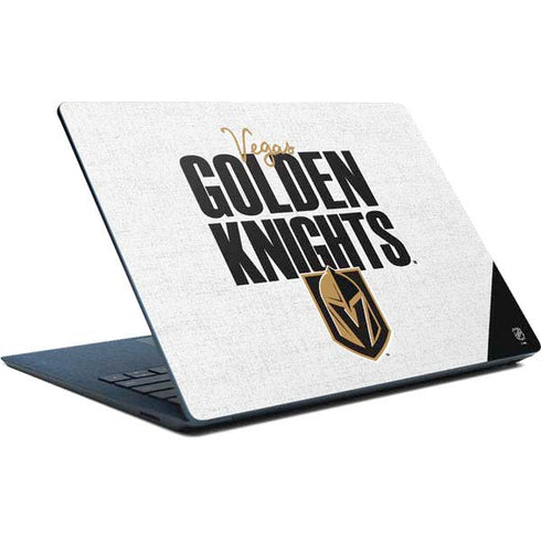 NHL Vegas Golden Knights Script Surface Laptop Skin