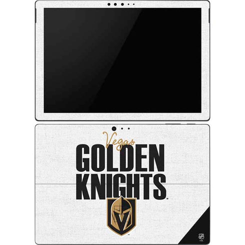 NHL Vegas Golden Knights Script Surface Pro 6 Skin