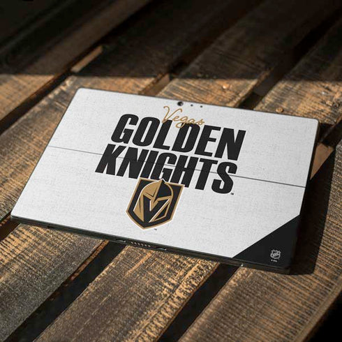 NHL Vegas Golden Knights Script Surface Pro 6 Skin