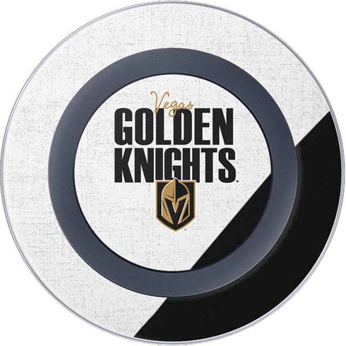 NHL Vegas Golden Knights Script Wireless Charger Skin