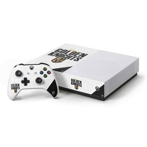 NHL Vegas Golden Knights Script Xbox One S All-Digital Edition Bundle Skin