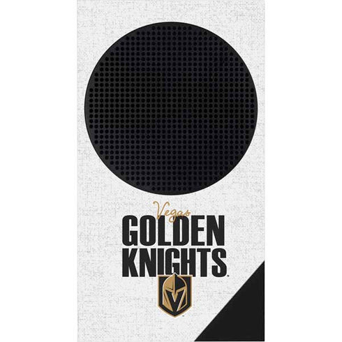NHL Vegas Golden Knights Script Xbox Series S Console Skin