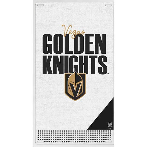 NHL Vegas Golden Knights Script Xbox Series S Console Skin