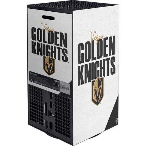 NHL Vegas Golden Knights Script Xbox Series X Bundle Skin