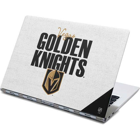 NHL Vegas Golden Knights Script Yoga 910 2-in-1 14in Touch-Screen Skin