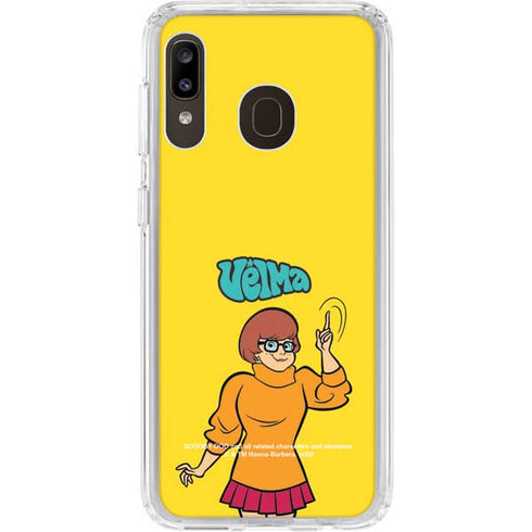 Scooby Doo Velma Galaxy A20 Clear Case
